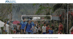 Desktop Screenshot of careers.internationalmedicalcorps.org