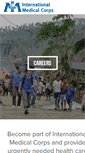 Mobile Screenshot of careers.internationalmedicalcorps.org